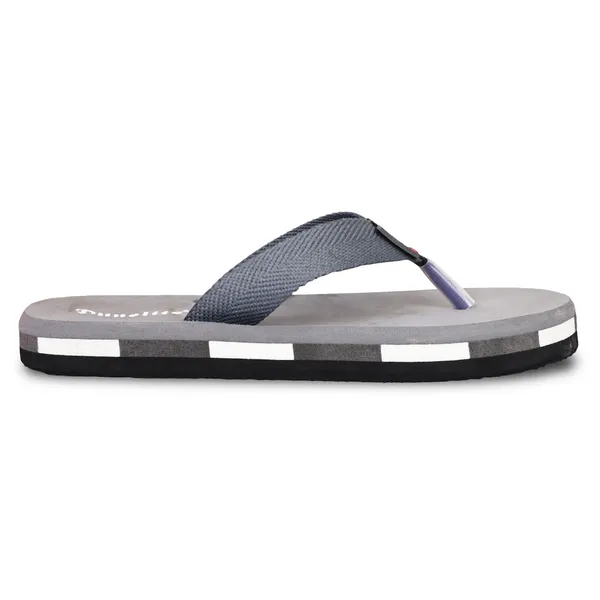 Grey_Rubber_Textured_Strap_Casual_Flip_Flops_For_Men