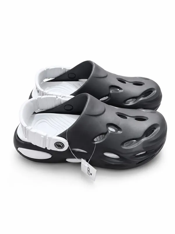 Black_Eva_Perforated_Open_Back_Clogs_For_Men