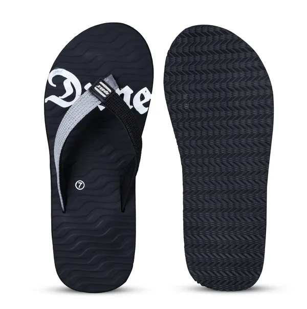 Black_Textile_Casual_Thong_Flip-Flops_For_Men