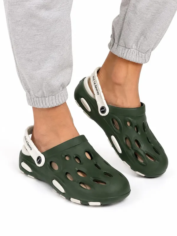 Green_Eva_Slip-On_Clogs_For_Men