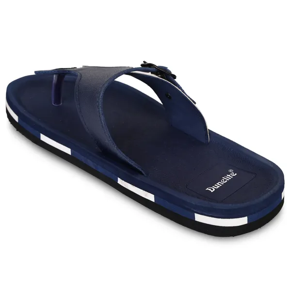 Navy_Synthetic_Toe_Loop_Casual_Sandals_For_Men