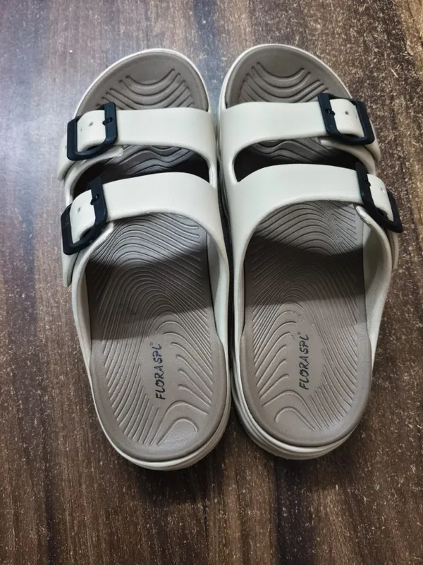 Olive_Synthetic_Double_Strap_Sandals_For_Men