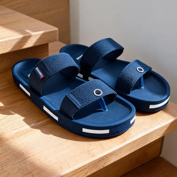 Navy_Textile_Open_Toe_Casual_Sandals_For_Men