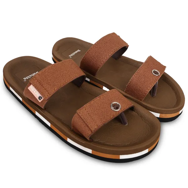 Brown_Textured_Broad_Strap_Casual_Sandals_For_Men