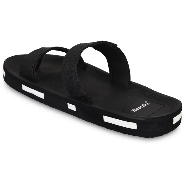 Black_Textile_Strap_Casual_Sandals_For_Men