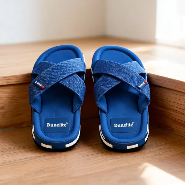 Blue_Cross_Strap_Casual_Sandals_For_Men