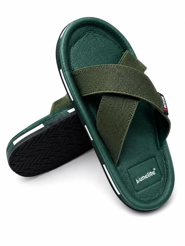Green_Cross_Strap_Casual_Sliders_For_Men