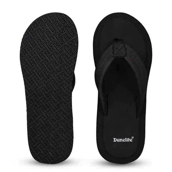 Black_Casual_Textured_Flip-Flops_For_Women