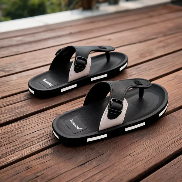 Black_Synthetic_Toe_Post_Casual_Slippers_For_Men