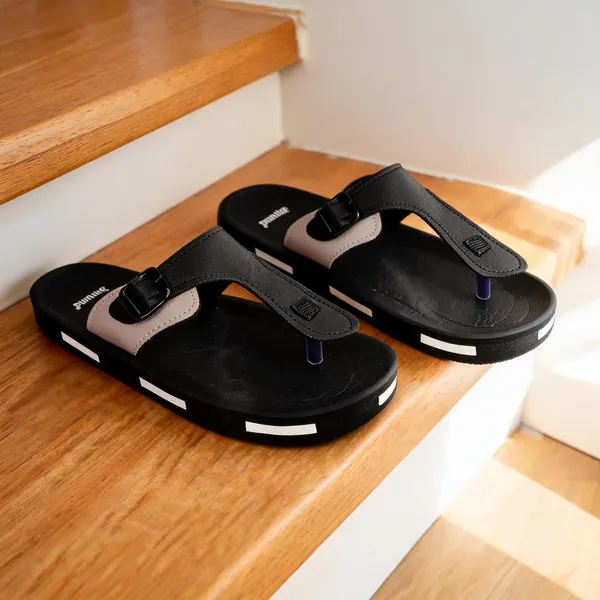 Black_Synthetic_Toe_Post_Casual_Slippers_For_Men