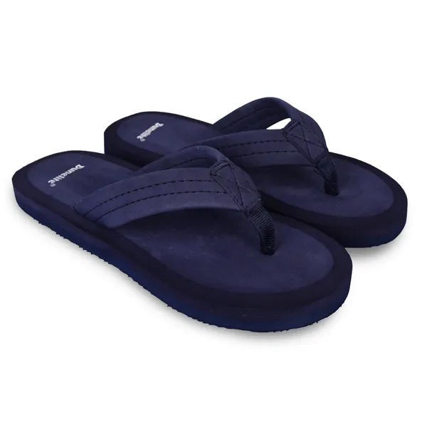 Blue_Casual_Textured_Flip-Flops_For_Women