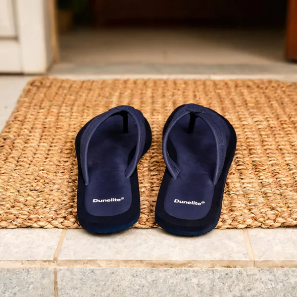 Blue_Casual_Textured_Flip-Flops_For_Women