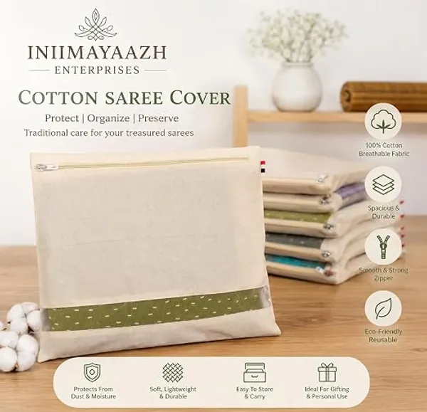 Cotton_Saree_Storage_cover_with_Zip_Closure_(Pack_of_6)