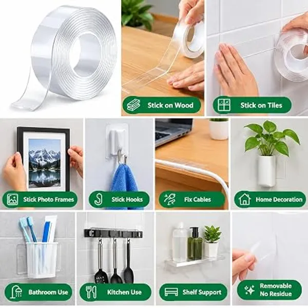 Strong_Grip_Transparent_Double_Sided_Tape,_3_Metre_Roll,_2mm_Thick(Pack_of_2)