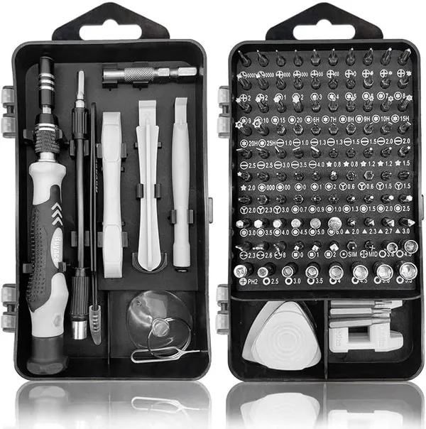 115_In_1_Magnetic_Precision_Screwdriver_Electronics_Repair_Kit