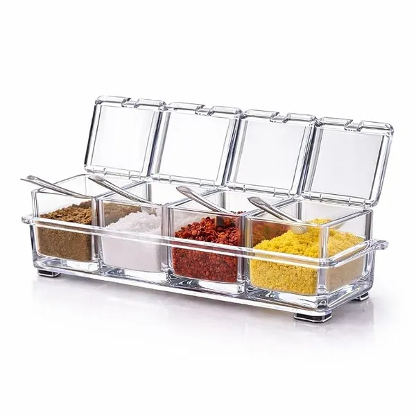 Acrylic_4_Compartment_Spice_Masala_Storage_Box_With_Spoons_Pack_Of_2