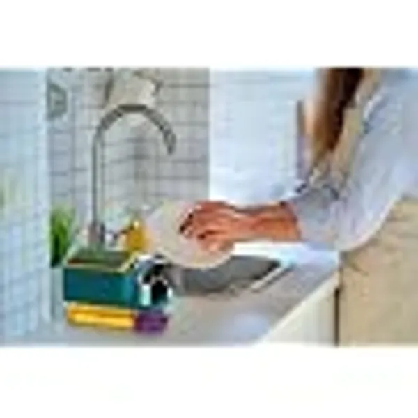 Plastic_3_In_1_Soap_Dispenser_With_Sponge_Holder_Pack_Of_2