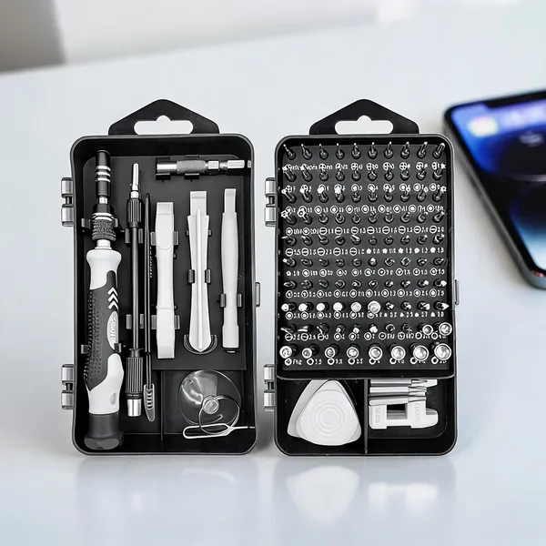 115_In_1_Magnetic_Precision_Screwdriver_Electronics_Repair_Kit