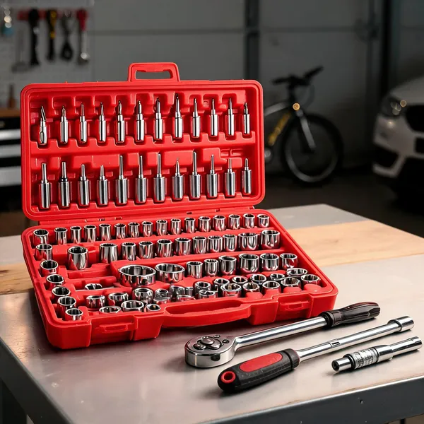 Stainless_Steel_46_Piece_Socket_Wrench_Set_With_Screwdriver_Bits