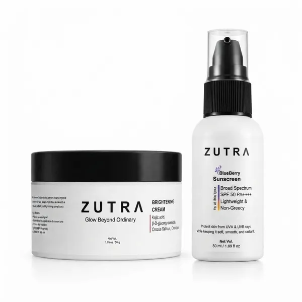 Zutra_Depigmentation_Brightening_Cream_with_kojic_acid_And_BlueBerry_Sunscreen_SPF_50_PA++++_Pack_Of_2