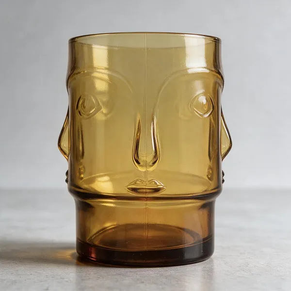 Glass_Modern_Face_Design_Tumbler_Set_Of_2_430_Ml