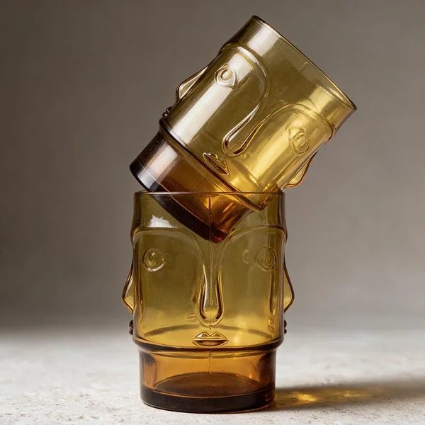 Glass_Modern_Face_Design_Tumbler_Set_Of_2_430_Ml