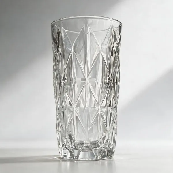 Cerrora_Geometric_Diamond_Pattern_Glass_Tumbler_Set_Of_6