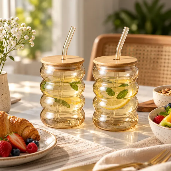 Glass_Modern_Ribbed_Tumbler_Set_With_Bamboo_Lids_520_Ml