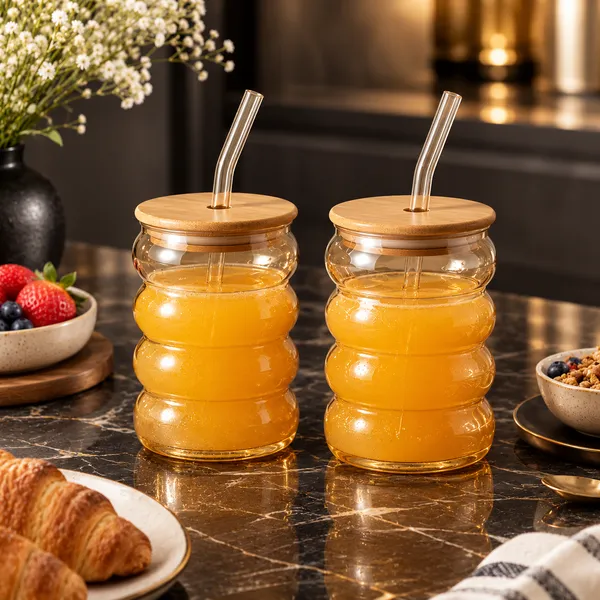 Glass_Modern_Ribbed_Tumbler_Set_With_Bamboo_Lids_520_Ml