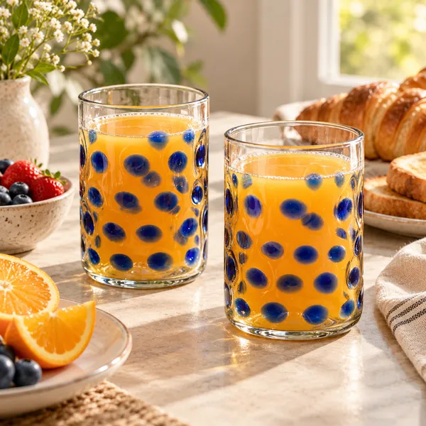 Cerrora_Borosilicate_Glass_Contemporary_Blue_Oval_Pattern_Tumbler_Set_Of_2