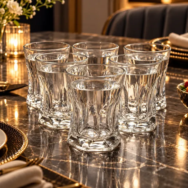 Cerrora_Glass_Textured_Tumbler_Drinking_Glass