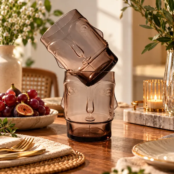 Cerrora_Glass_Modern_Face_Design_Tumbler_Set_Of_2