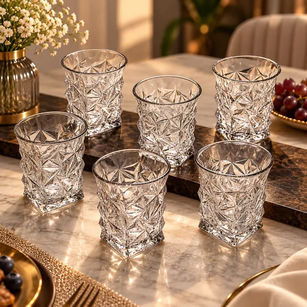 Cerrora_Contemporary_Geometric_Glass_Tumbler_Set_Of_6