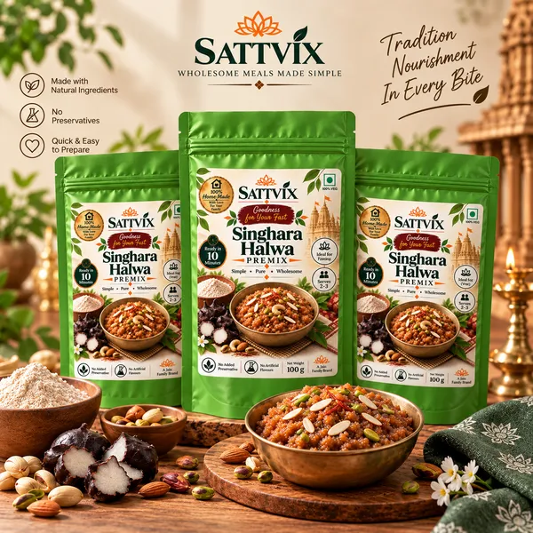 Sattvix_Singhara_Halwa_Premix_Water_Chestnut_Flour_100G_-_Pack_of_3