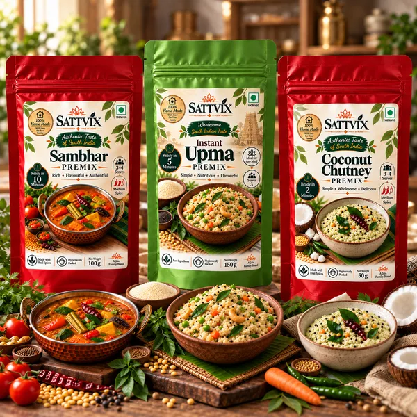 The_Morning_Tiffin_Spread_(Double_Upma)