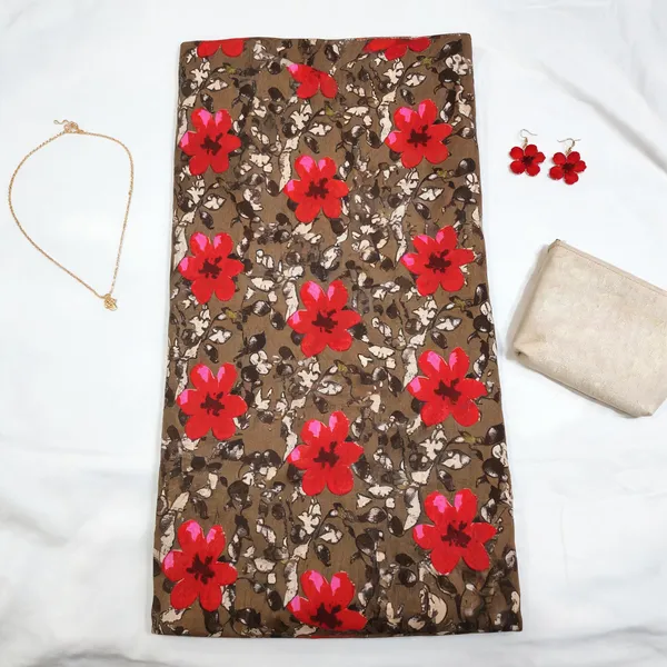 Brown_Kurti_Running_Fabric_Pure_Cotton_For_women