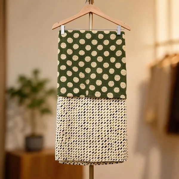Olive_Green_Kurti_Running_Fabric_Pure_Cotton_For_women