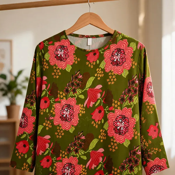 Olive_Green_Kurti_Running_Fabric_Pure_Cotton_For_women