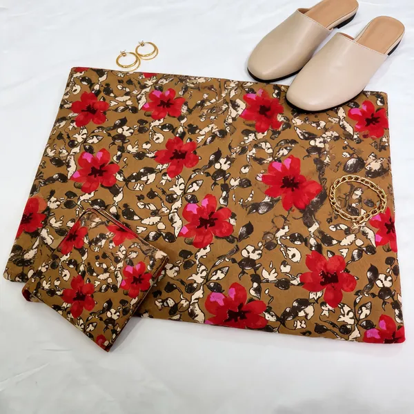 Brown_Kurti_Running_Fabric_Pure_Cotton_For_women