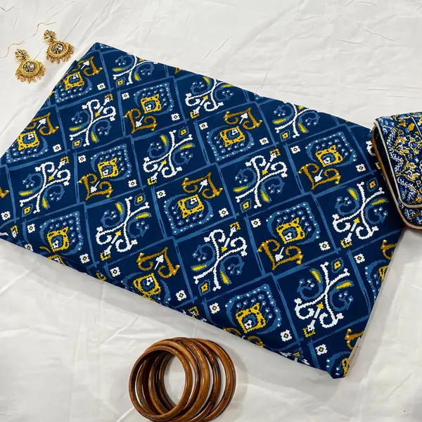 Blue_Kurti_Running_Fabric_Pure_Cotton_For_women