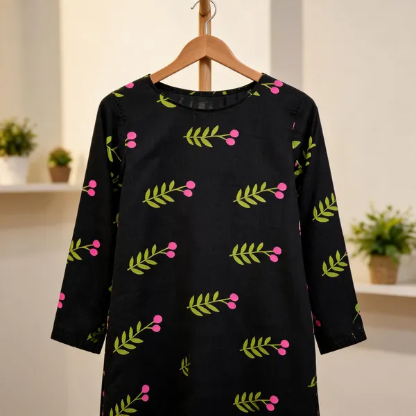 Black_Kurti_Running_Fabric_Pure_Cotton_For_women
