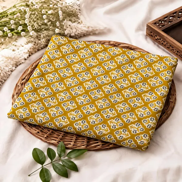 Yellow_Kurti_Running_Fabric_Pure_Cotton_For_women