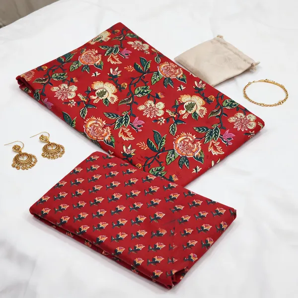 Red_Kurti_Running_Fabric_Pure_Cotton_For_women