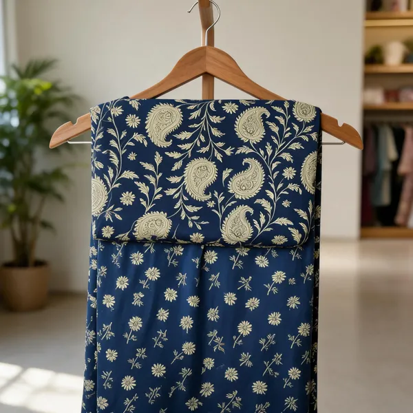 Navy_Blue_Kurti_Running_Fabric_Pure_Cotton_For_women