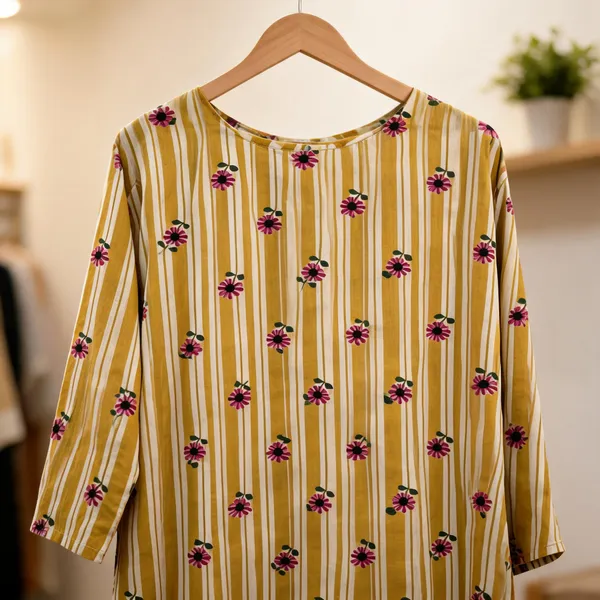 Mustard_Yellow_Kurti_Running_Fabric_Pure_Cotton_For_women