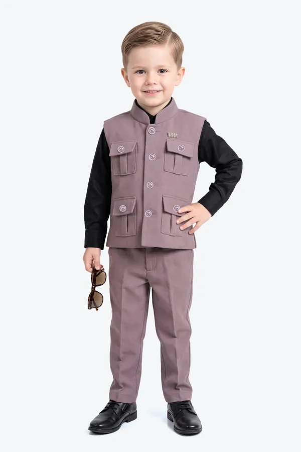 Mauve_Formal_Shirt_Vest_And_Trousers_Set_for_Boys