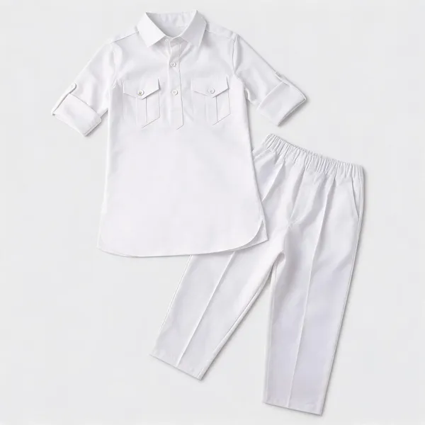 White_Cotton_Pathani_Set_For_Boys