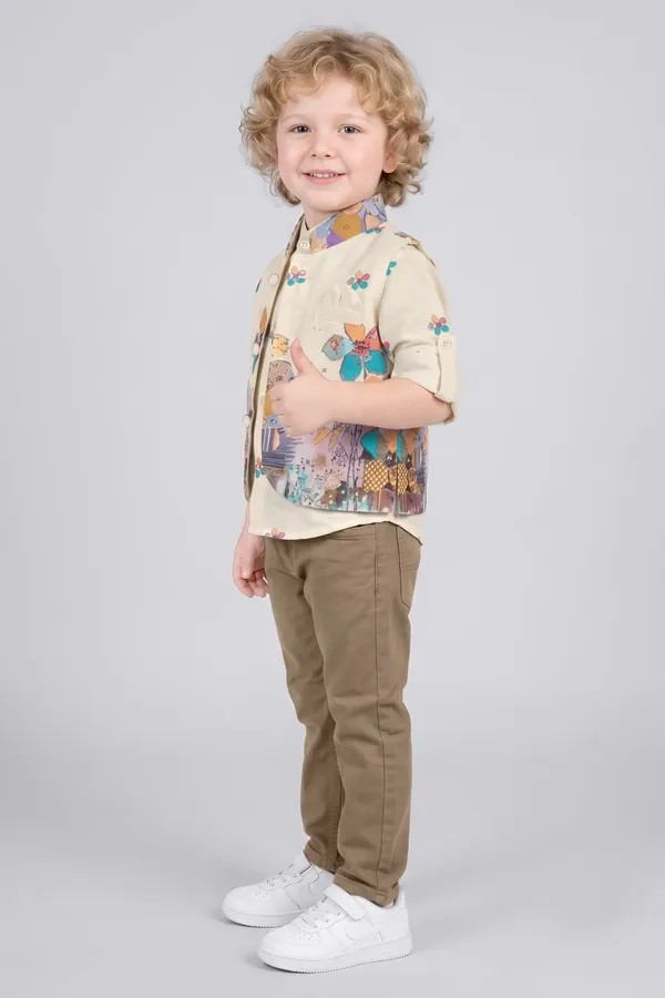 Cream_Printed_Casual_Shirt_for_Boys