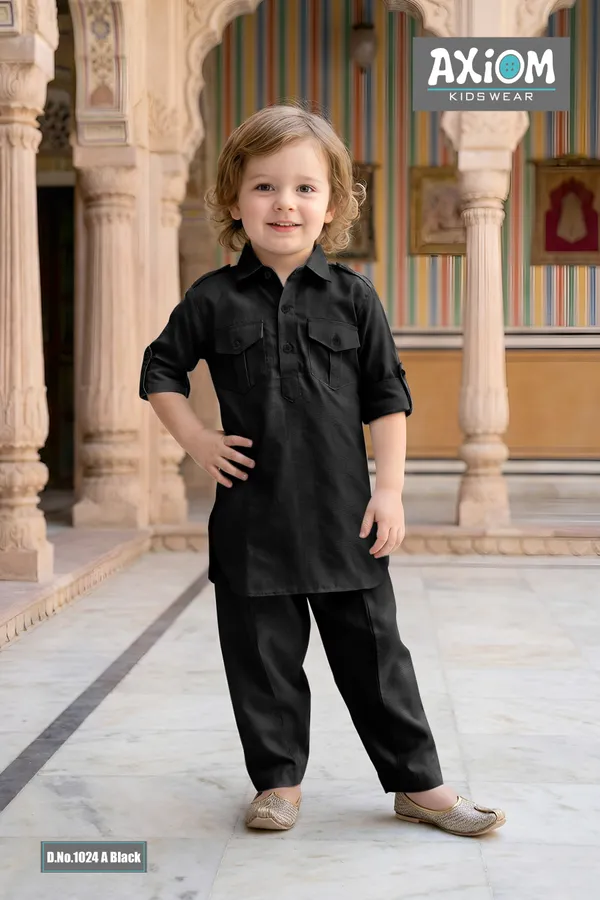 Black_Traditional_Kurta_Pajama_Set_for_Boys