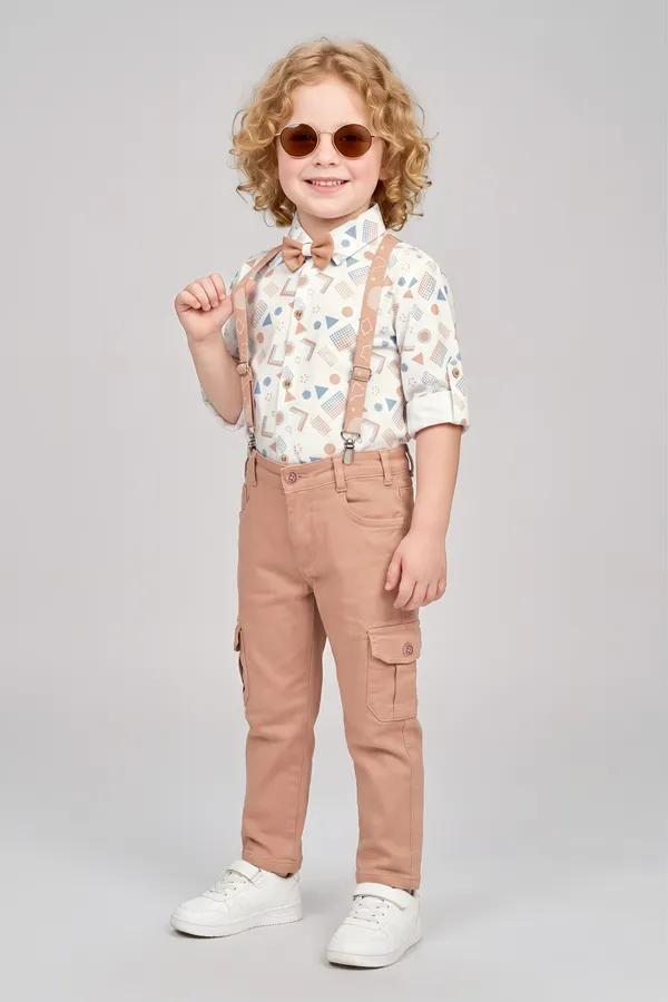 Peach_Cotton_Suit_Set_For_Boys